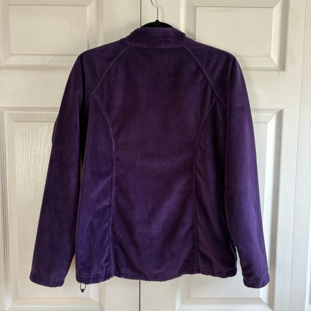 Peter Millar Wind Reversible Golf Jacket Coat Purple‎ Fleece Zip Up Athletic M